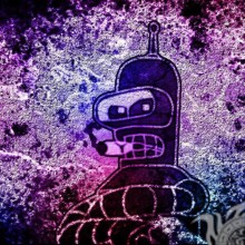 Robô futurama no download de avatar