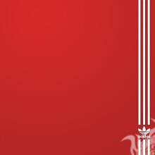 Адідас логотип на червоному на аватарку скачати