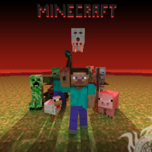 Imagem do jogo Minecraft para a conta