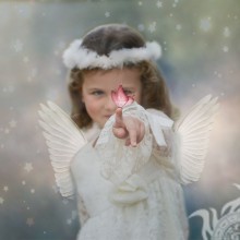 Ангел дитина красива ава