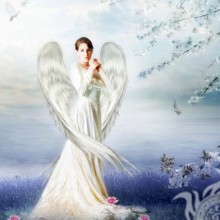 Foto de mulher anjo