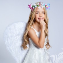 Avatar de niña ángel foto