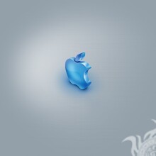 Logotipo da Apple no avatar