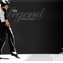 Desenho do avatar de Michael Jackson