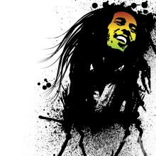 Imagem de Bob Marley para download de avatar