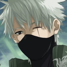 Maskierter Kerl Anime Avatar Bild