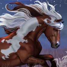 Bild mit Mustang auf Avatar