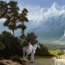 Mädchen und Pferd, schönes Bild für Avatar