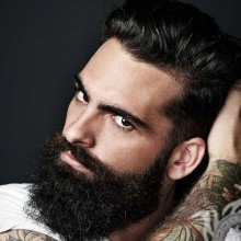 Fotos com barba em um avatar
