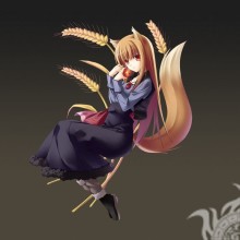 Garota anime raposa no avatar