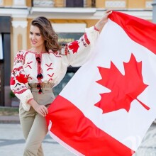 Foto eines kanadischen Mädchens für Profilbild
