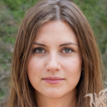 Deutsch Mädchen Gesicht auf avatar
