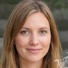 Обличчя Нідерландської жінки на аватарку