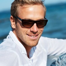 Hombre con gafas de sol en avatar