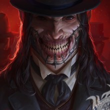 Vampir-Avatar-Bild über Van Helsing