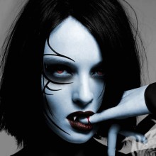 Retrato de uma garota vampira