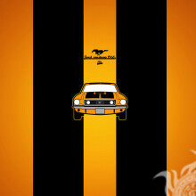 Завантажити логотип Ford Mustang на аватарку