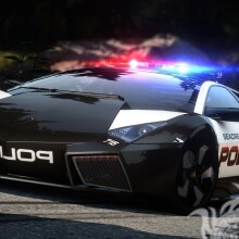 Baixe a foto do carro da polícia do Need for Speed ​​para o Facebook
