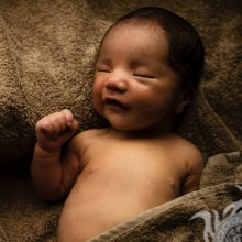 Neugeborenes Baby auf Avatar
