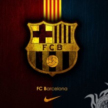 Logotipo do clube de futebol do Barcelona no avatar
