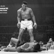 Foto com Muhammad Ali no download da imagem do perfil