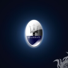 Логотип Мазератті на аватарку