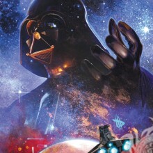 Arte con Darth Vader en el avatar