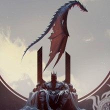 Guerra dos tronos com arte do dragão