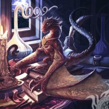 Dragones y dragones en el avatar.