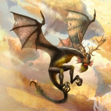 Аватары со сказочными драконами
