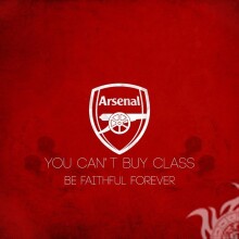Arsenal Club Logo auf dem Avatar