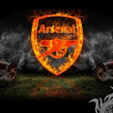 Arsenal Club Logo auf Avatar herunterladen