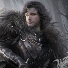Bela foto de Jon Snow no avatar