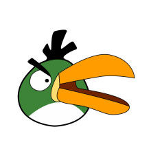 Завантажити на аватарку хлопцеві фото Angry Birds