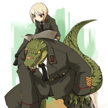 Anime mit Krokodil auf Avatar