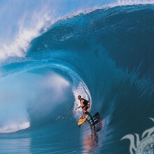 Surfen auf den Wellen auf dem Avatar-Download