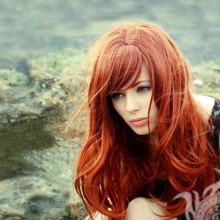 Redhead Girl Face auf Avatar herunterladen