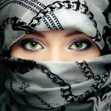 Muslimische Frau Foto für Avatar herunterladen