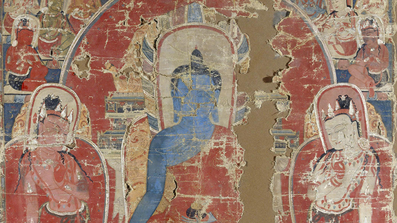 Буддийские фрески. Не из Хара-Хото, но характерные для той эпохи