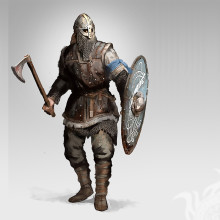 Download de avatar Viking com escudo