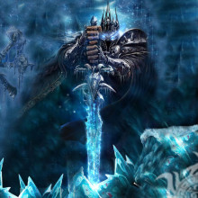 Icon with Lich King