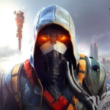 Foto do herói do jogo no download do avatar