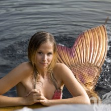 Mermaid girl photo to download page