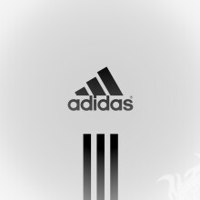 Logo Adidas sur l'avatar sur le téléphone
