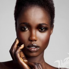 African woman photo on avatar