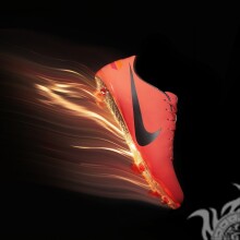 Schuhe mit Nike-Logo auf dem Avatar