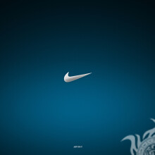 Logo Nike sur l'avatar