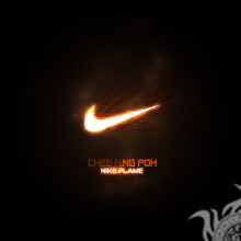 Logotipo da marca Nike no download do avatar