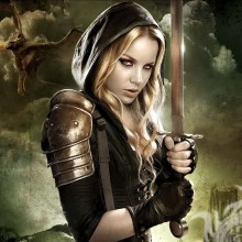 Девушка с мечом на аву картинка