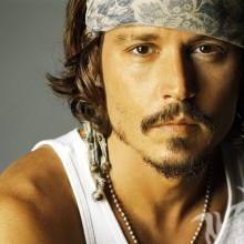 Hübscher Johnny Depp für Profilbild